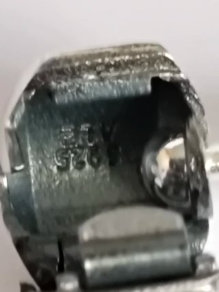 Pulsera Pandora Cuero Trenzado Negra  talla 21 cm