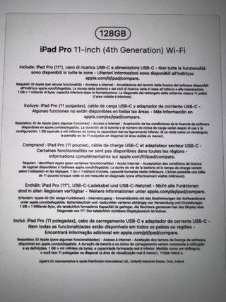 iPad Pro 11 4ª Gen Space Gray