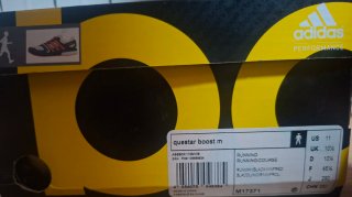 Zapatillas Adidas Questar Boost Talla 45.5 Nuevas