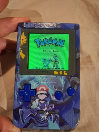 Game Boy Pocket Personalizado con  pantalla LCD