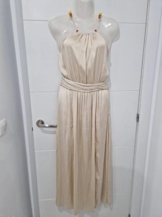 Vestido Zara estilo romano con pedrería