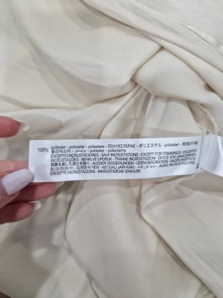 Vestido Zara estilo romano con pedrería
