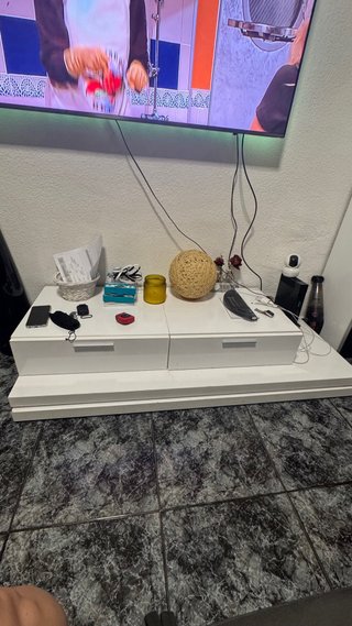 Mueble TV Blanco