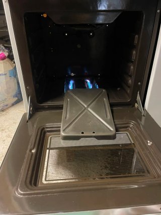 Cocina y horno a gas natural