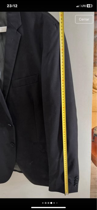 Traje Calvin Klein Negro Talla L/M Poco Uso