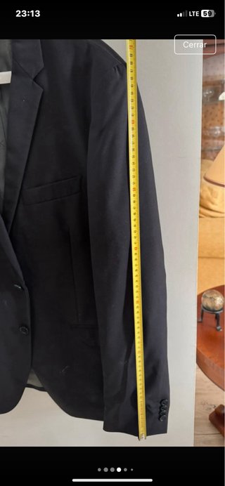 Traje Calvin Klein Negro Talla L/M Poco Uso