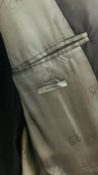 Traje Calvin Klein Negro Talla L/M Poco Uso