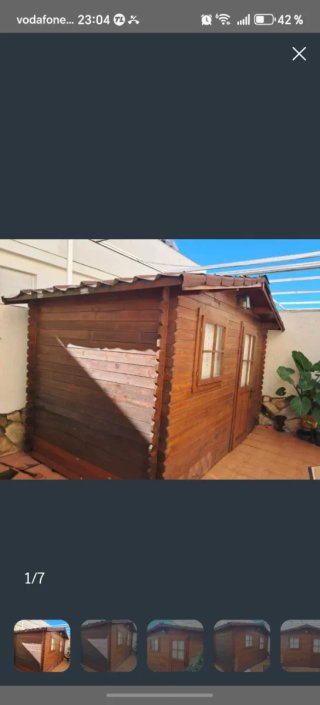 Casita de madera