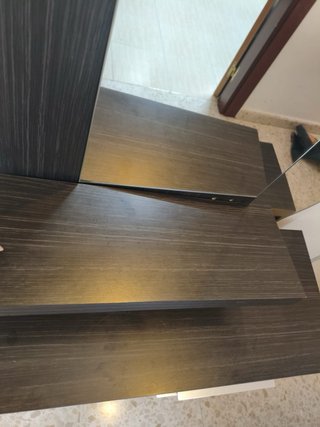 Mueble de entrada con espejo