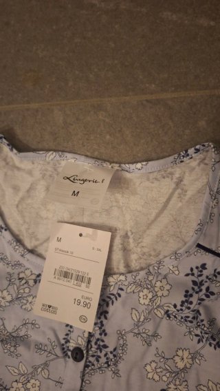 Camisón mujer estampado floral Talla M