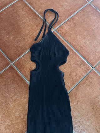 Conjunto Chaqueta Corta y Vestido Largo talla S.