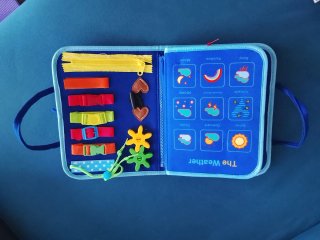 Tablero Montessori Multihabilidades