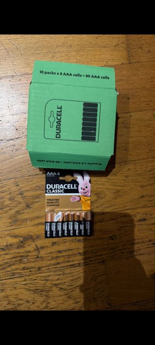 Duracell AAA Classic 10 pezzi sigillato