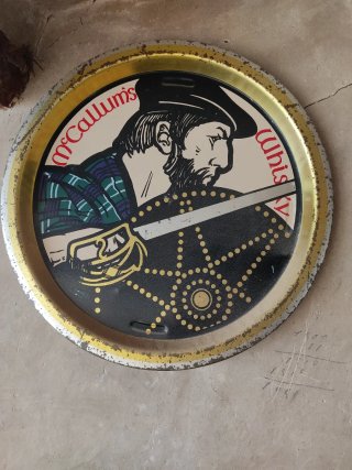Plato decorativo McCallum's Whisky