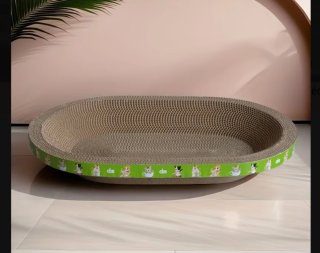 Tabla-cama rascadora gruesa para gatos