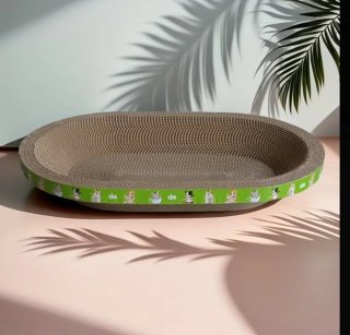Tabla-cama rascadora gruesa para gatos