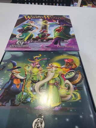 witless wizards jogo de tabuleiro