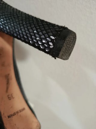 Tacones negros talla 39