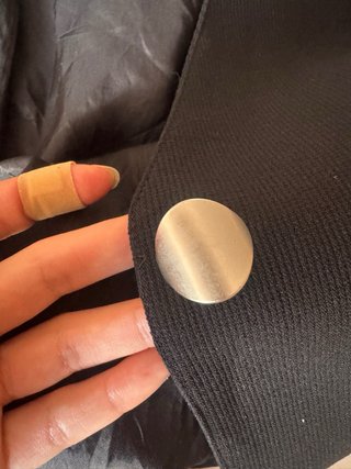 Blazer Negro Vintage 90s Claudia Paulus