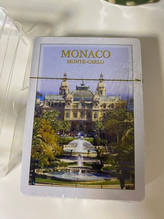 Baraja de cartas Póker Montecarlo