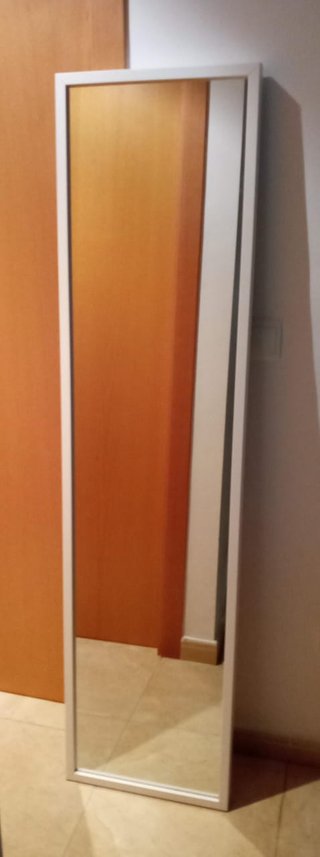 Espejo Blanco Ikea Casi Nuevo
