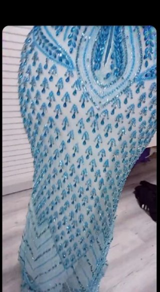 Vestido de fiesta gitana con. complementos