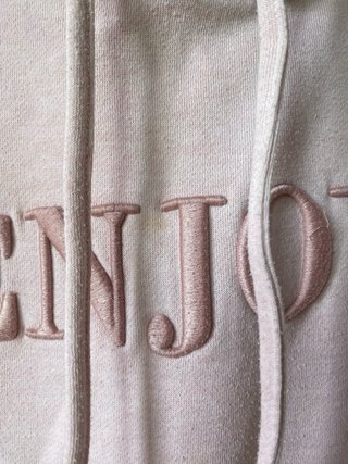 Sudadera Enjoy Pimkie rosa pastel