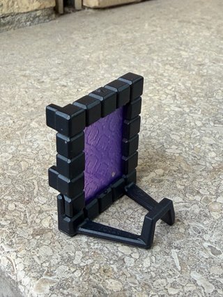 Kinder Minecraft - "Phone Holder Skeleton Black"