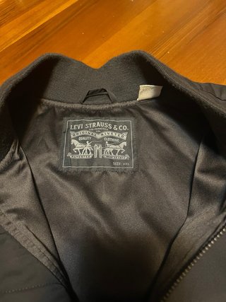 Giacca Bomber Levi's Nera Uomo