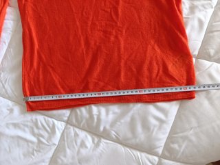 Jersey Zara fino naranja XS