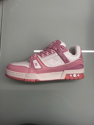 Louis Vuitton Trainer Rosa/Bianco