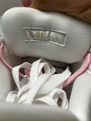 Louis Vuitton Trainer Rosa/Bianco