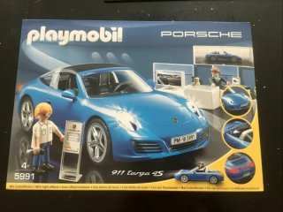 Playmobil-Porsche 911 Targa 4S 5991.Nuevo.