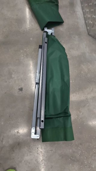 Cama Camping Plegable Verde