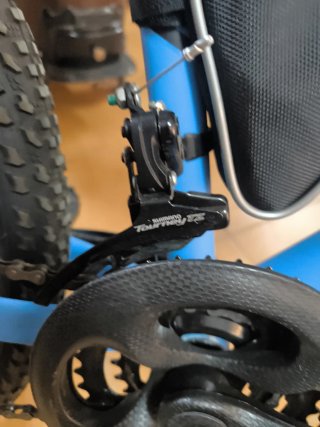 Bicicleta Montaña Infantil Azul