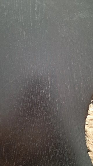 Mesa de comedor extensible negra