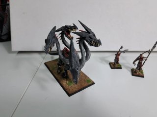 Hydra hidra Elfos Oscuros Warhammer de metal