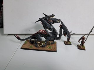 Hydra hidra Elfos Oscuros Warhammer de metal