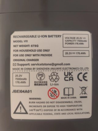 Batteria Litio per Dyson V11/V15