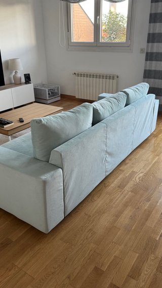 Sofá IKEA VIMLE 3 plazas azul claro