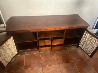Mueble Bar Madera Maciza