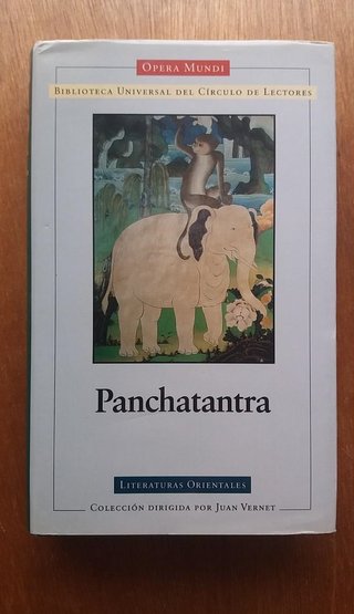PANCHATANTRA, LITERATURAS ORIENTALES, OPERA MUNDI