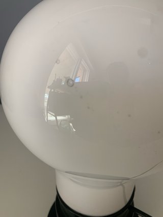Lampada da tavolo a lampadina vintage