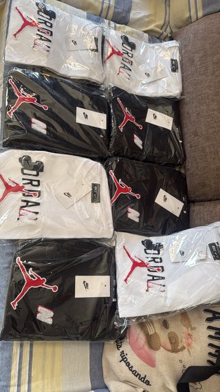 Conjunto Jordan Camiseta y Pantalón Negro