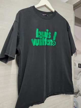 Camiseta Louis Vuitton Negra Talla XXL