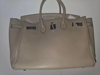 Bolso Hermes Beige Poco Uso Original
