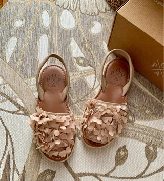 Sandalias Popa Beige y Rosa