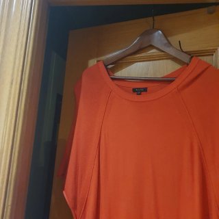 Vestido largo viscosa Massimo Dutti Talla Única