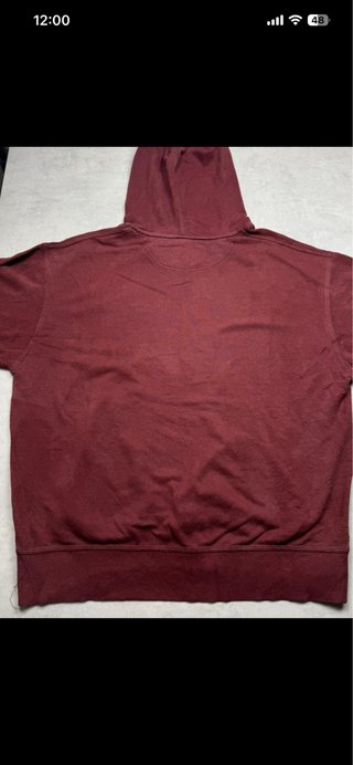 Sudadera Champion Hoodie burdeos Talla L