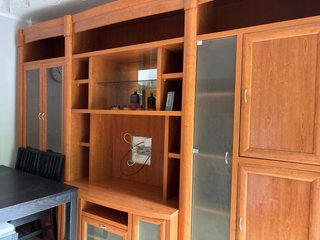 Mueble de salón con vitrina(acepto ofertas)
